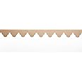 Cailla Hapton Interiors Willa - Decorative Scalloped Wood Edging Tri - View #10
