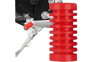 Elinrat Copertura del pedale del motociclo,Copri cambio universale in gomma antiscivolo | Con una semplice installazione per la maggior parte delle applicazioni motociclistiche