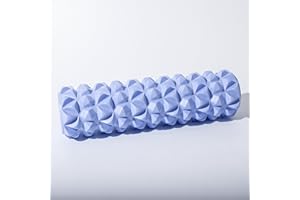 Williyatt Rouleau de Massage, Foam Roller pour Soulager les Tensions Musculaires et la Pression dans le Dos, la Colonne VertéBrale et Les Jambes. Revitalisez Votre Corps 30×8.5 cm