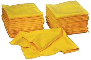 Kirkland Signature Lot de 12 Serviettes en Microfibre Ultra pelucheuses, 40,6 x 40,6 cm, 8542143248