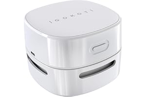 IGOKOTI USB Wiederaufladbar Tischstaubsauger, Tragbar Kabellos Mini Tisch Staubsauger, Starke Saugkraft Staubsauger Schreibtisch für Desktop, Büro, Schule, Haushalt Wichtelgeschenk