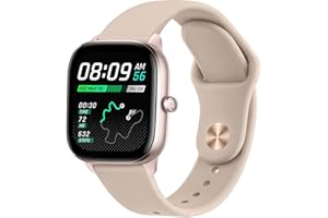 Oumida Correa 20mm para Amazfit GTS/GTS 2/ GTS 2 Mini/GTS 3/ GTS 4/ GTS 4 Mini/Amazfit Active para Mujer Hombre, Pulsera de Repuesto Suave Silicona para Amazfit Bip 3/ Bip 3 Pro/Bip S/Bip U Pro