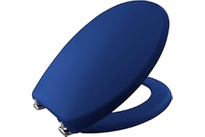 Bemis 2850ZCPT604 Buxton Toilet Seat, Marine Blue