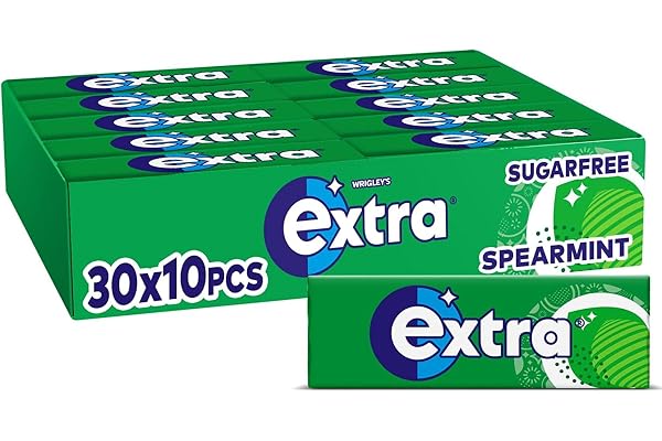 Wrigley's Extra Spearmint tuggummi sockerfri 10 stycken – 30-pack