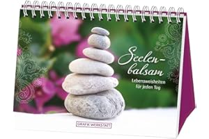 Grafik Werkstatt Spiral-Aufsteller – Seelenbalsam, 52 Seiten Lebensweisheiten