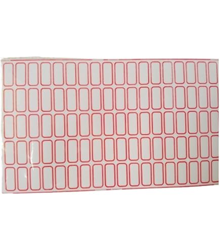 Xeyise 500Pcs/Roll Fragile Label Sticker Red White Handle With Care Fragile Thank You Self Adhesive Rectangle Package Box Shipping Warning Decal Kit