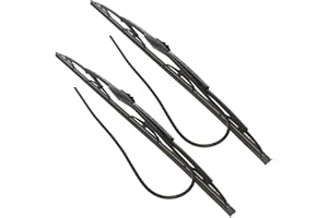 XYZ Parts Front Exact Fit Wiper Blades With Washer Kit Pair Set Compatible with Renault Master Van 1998-2010 24" 60 cm 24" 60 cm Replacements