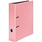 Falken PastellColor-Ordner 8 cm breit (5er Pack) DIN A4 Pastell-Farbe Flamingo Pink