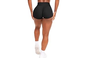 Navneet Pantalon Corto Deporte Mujer Short Deportivo Leggins Cortos Mallas Deporte Mujer Cortas Push Up Ropa Deportiva
