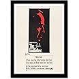 gray wall Good Hope Godfather movie Framed Poster, Multicolour For Room & Office (10 Inch X 13 Inch, Framed)