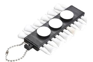 LL-Golf® Golf Support avec 12 Tees et 3 Balle Marqueurs