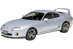 Tamiya Toyota Supra Samochód, Srebrny, 16 cm