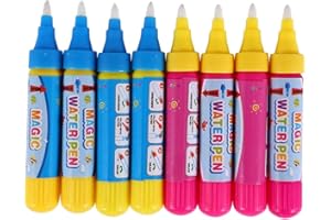 ZERODIS 8pcs stylos à eau Doodle, tapis à eau stylos dessin à l'eau jouet outil de jeu pour tapis de dessin à l'eau