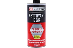 Facom Nettoyant Vanne EGR, Spécial Diesel, Formule Pro+ 1L Rouge