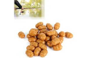 Dioche Tiger Nut Baits, Pesca Ligera de Carpa Artificial Flotante Suave Pop Up Terminal Tackle Pellets(30pcs)