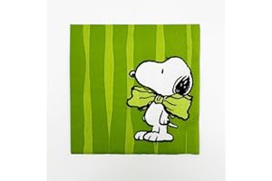 ‎BRAUN & COMPANY Braun & Company Snoopy Peanuts Premium Servietten 33x33 cm – 3-lagig, 20 Stück | Edle Design-Servietten mit Snoopy Motiv | Perfekt für Geburtstage, Feste & Tischdeko