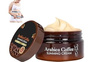 KOAHDE Kaffee Schlankheitscreme,Kaffee Fettverbrennungcreme,Kaffee Körper Schlankheitscreme,Schlankheitscreme gegen Cellulite,Bauchweg Creme Schlankheits,Straffende Cellulite Creme,120ML,1PC
