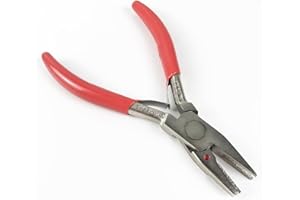 Binditek 1 Pack Coil Crimpers Pliers, Heavy Duty Hand Held Coil Binding Pliers, Coil Cutting and Crimping Plier for Plastic Spiral Binding Spines, for Students and Coworkers