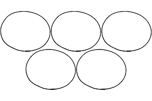 LOGYUES 5pcs Black Suspension Shock Mount Elastic Cord Elasticity Ropes for Microphone