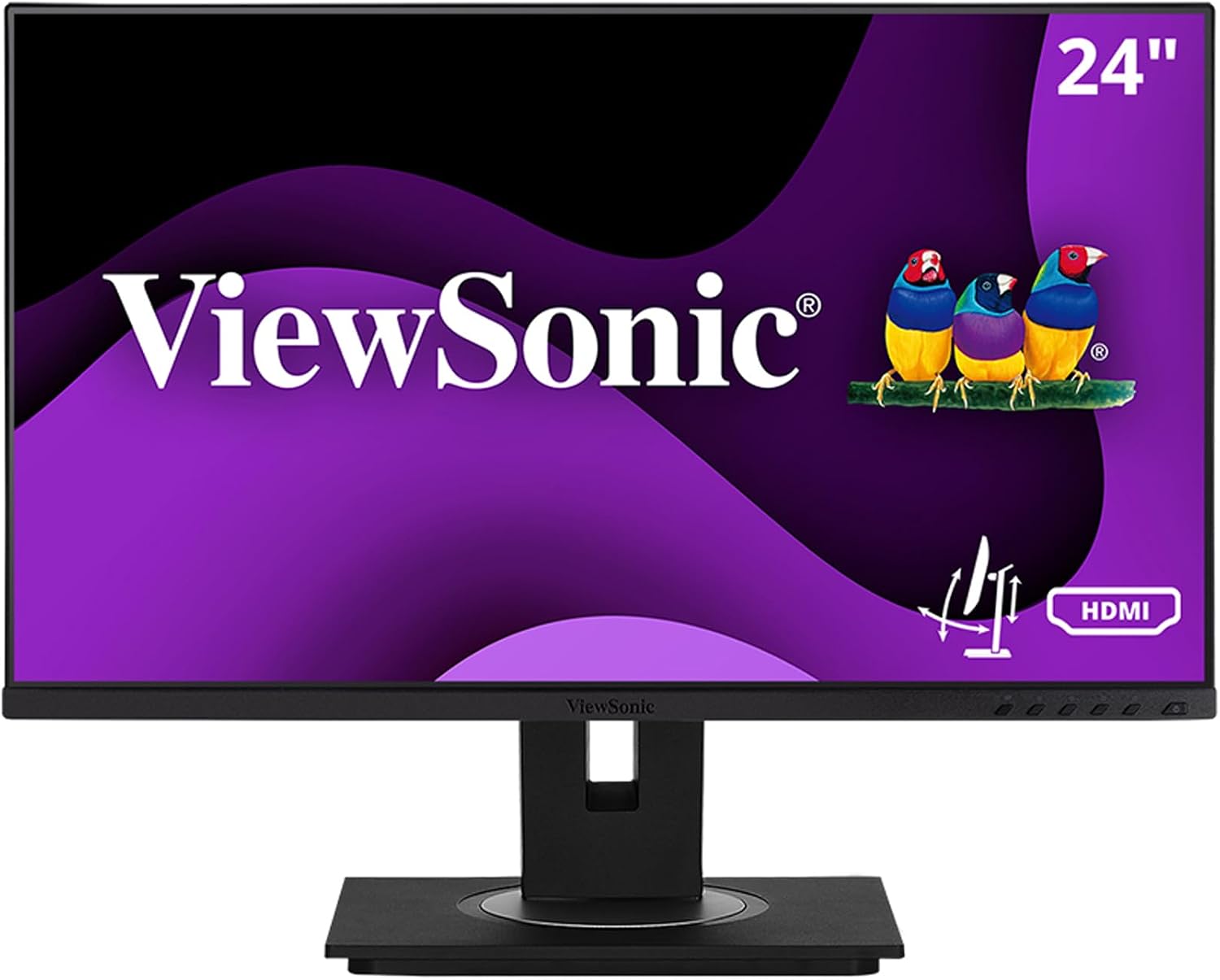 ViewSonic 61cm/24'' (1920x1080) VG2448A-2 16:9 5ms HDMI VGA DisplayPo