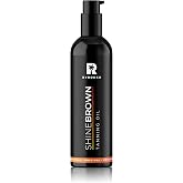 BYROKKO Shine Brown Premium Tanning Accelerator Oil (150ml), Tanning Accelerator for Sun Loungers and Outdoor Sun