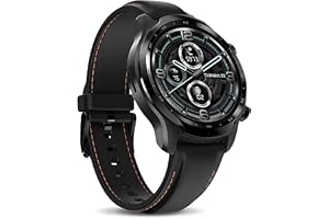 TicWatch Pro 3 GPS-smartklocka för män och kvinnor, Wear OS från Google, dubbla lager display 2.0, lång batteritid