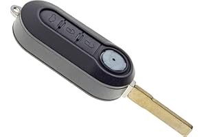 JONGO Obudowa kluczyka radiowego do samochodu Fiat 500, Grande Punto, Punto EVO