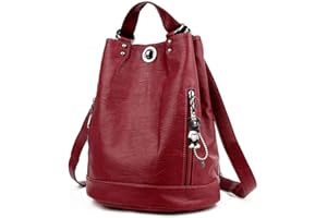 AINUOEY Donna Borse a Zaino Borsa a Zainetto Elegante Tracolla Zaini Firmate Marca Zainetti Antifurto PU pelle 76620 1 pz