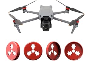 CERFFOOL Capuchon Moteur pour DJI AIR 3S AIR 3 MAVIC 3 PRO MAVIC 3 CLASSIC MAVIC 3 Coque en Aluminium Étanche Couvercle Moteur Housse de Protection Anti-rayures Anti-poussière Accessoires Drone