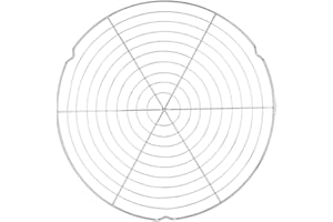 Ejoyous Ruszt do grillowania, okrągły, wytrzymały ruszt do grilla kulistego o średnicy 32 cm i grilla na węgiel drzewny