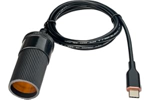 DSD Tech MagicConn SH-CP12M Adaptateur USB-C vers Allume-Cigare 12 V pour enregistreur de Voiture GPS