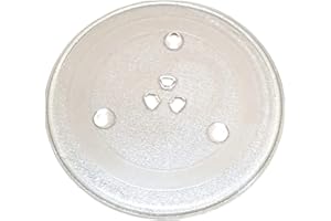 RYELDOM Plaque en verre de 28,4 cm pour fours à micro-ondes adaptée à diverses marques et modèles des plus commercialisés