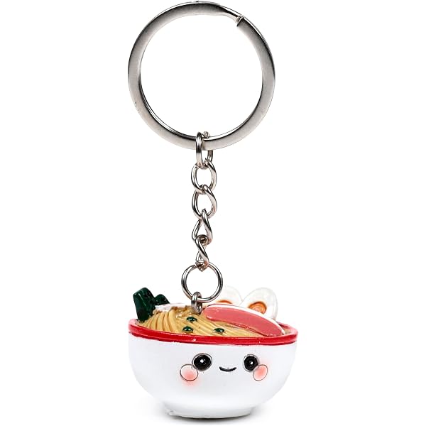 2 Porte-clés Pendentifs Sushi Hyper Réalistes - 7,8 Cm - Accessoire Déco Mignon Pour Sacs, Clés, Sac à Dos - Cadeau Original Pour Amis Et Famille