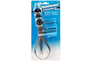 Silverline Set di Compassi Interni/Esterni, 3 Pezzi