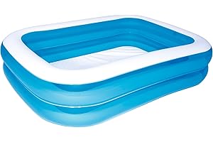 Bestway Piscine, Bleu, 211 x 132 x 46 cm