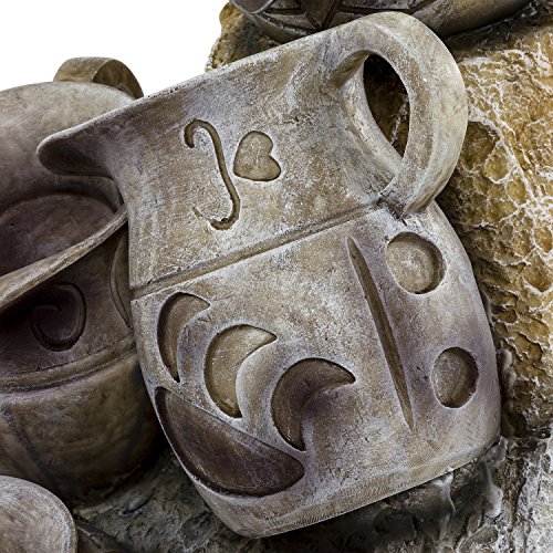 STILISTA® Gartenbrunnen Modell DIONYSOS, 83 x 70 x 75 cm, inkl. Pumpe - 7