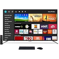 CloudWalker 140 cm (55 Inches) 4K Ultra HD Smart LED Screen 55SUA7 (Black)