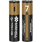 AAA Type-c Şarj Edilebilir İnce Kalem Pil 1.5V 1200mWh Kapasiteli Lityum-ion Kumanda Pili