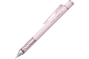 Tombow Porte-mines MONO graph 05 rose mat, épaisseur de trait 0,5 mm, HB, gomme rechargeable intégrée [SH-MG82]