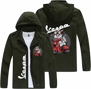 Felpe Con Cappuccio Primaverili Da Uomo Giacche In Felpa - Nuovo Vespa  Pullover Con Zip Intera Cappotto Casual Cappello Rimovibile - Regalo Per  Adolescenti-Army green||L : Amazon.it: Abbigliamento
