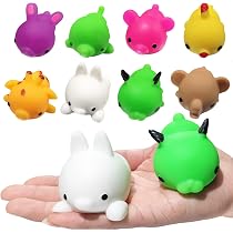 Lote De 30 Mochi Squishy Con Degradado De Color – Juguetes Sensoriales Antiestrés – Regalo De Cumpleaños, Premios De Clase O Party Favors – Entrega Aleatoria