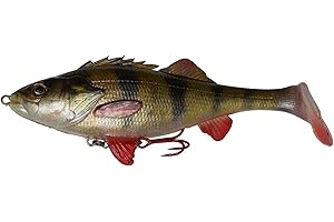 Savage Gear 4D Perch Shad 12.5cm Lure: Perch