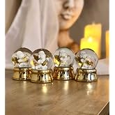 giftmoda Altınyaldızlı Mini Kar K&uuml;resi
