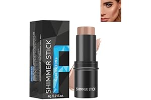 HOUSN Contour Highlighter Blush Sticks, Highlight Stick,Highlighter Cream Blush Stick, Long Lasting Waterproof Light Multi Stick, Colour Corrector Concealer Stick for Eyes, Lips & Cheeks