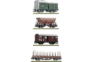 Fleischmann 6660119 N Lot de 4 wagons de marchandises de la DB
