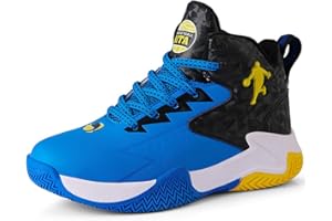WOWEI Zapatillas de Baloncesto para Niños Moda Calzado de Baloncesto para Niño Zapatillas Aire Libre Deportivas Calzado Deportivo para Correr Ligeras Zapatos de Running
