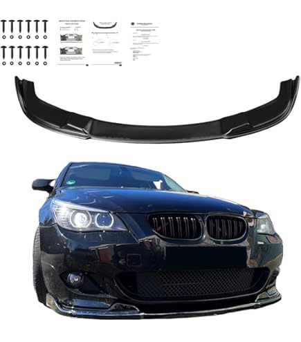 Becquet De Toit (Lèvre) En ABS Noir Pour BMW Série 5 E60 Berline 2003-2010 - Style Sport