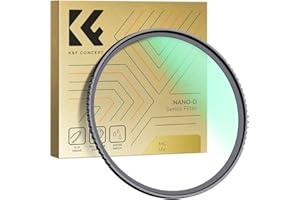 K&F CONCEPT 52mm UV Filter - Super Clear 24 Layers Multi Coated Ultraviolet Protection Lens Filter for DSLR Lens 52mm (Nano-D Series)