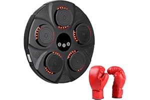 AYYDS Electronic Music Boxing Machine, Bluetooth Boxing Machine, Music Boxer, Wall Boxing Training Equipment for Adults Children, Boxing Trainer for Home Exercises, Stress Relief