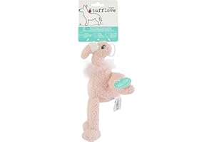 Rosewood Tufflove Flamingo Medium, Tough Dog Toy, For Medium to Large Dogs, Pink